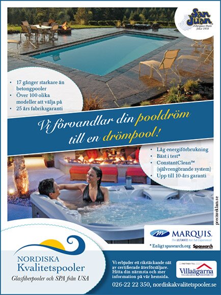 Pool, Spa, Glasfiberpooler